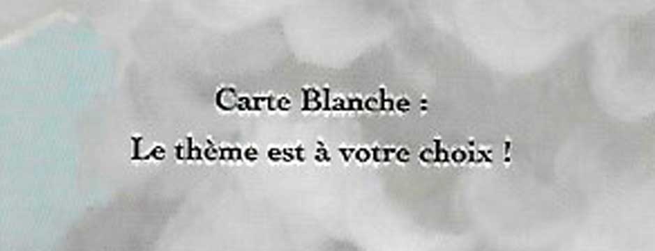 Carte Blanche