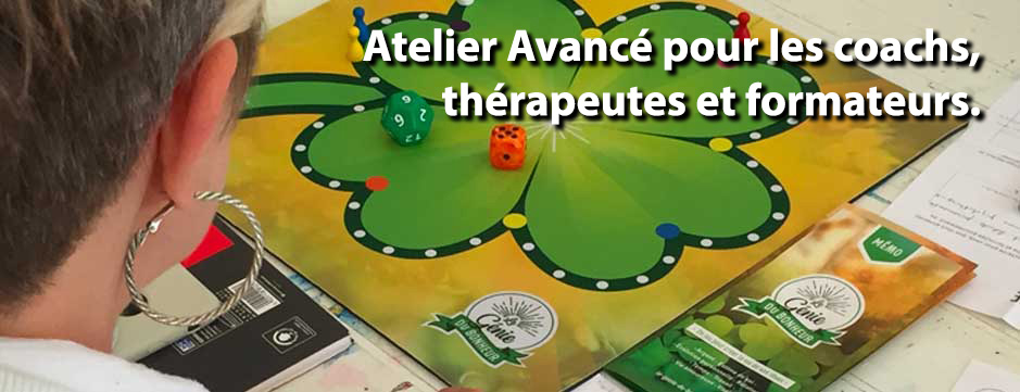 Paris : 9 Mai atelier avancé au jeu Le Génie du Bonheur